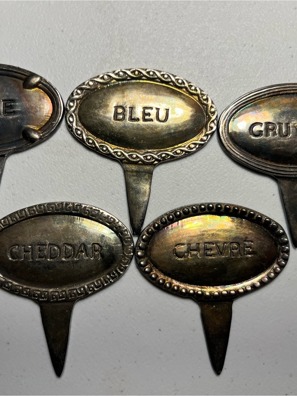 Bleu Metal Cheese Marker - Unbranded